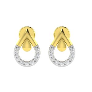 Gold Jewellery - Avsar 14K (585) Gold Earring AVE480YB