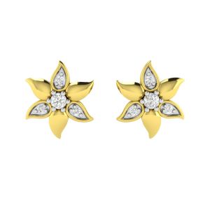 platinum,port,ag,avsar,la intimo,fasense,oviya Women's Clothing - Avsar 14K (585) Gold Earring AVE481YB