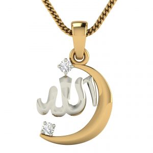 platinum,port,mahi,ag,avsar,la intimo,fasense,oviya Women's Clothing - Avsar Real Gold Poonam Pendant AVP4YP