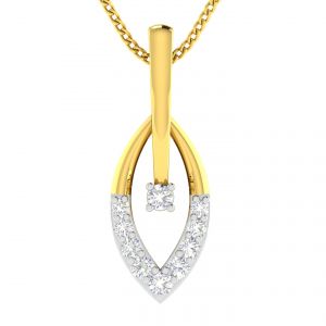 platinum,port,mahi,ag,avsar,la intimo,fasense Women's Clothing - Avsar Real Gold 14k Pendant (Code - AVP503YB)