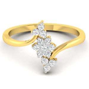 Diamond Rings - Avsar 18K Diamond  RING (Code - AVR400A)