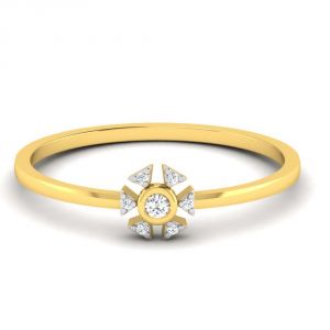 avsar Gold Rings - Avsar Real Gold 14K RING (Code - AVR407YB)