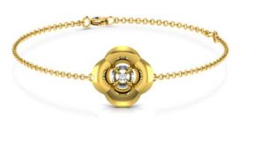Semi Precious Bangles - Avsar Real Gold and Diamond  Priya Bangle08