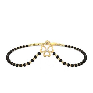 platinum,port,ag,avsar,la intimo,fasense,oviya Gold mangalsutra - Avsar Real Gold Handmade MANGALSUTRA - ( CODE - 55YB )