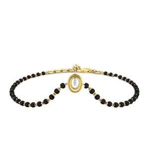 Gold jewellery - Avsar Real Gold Handmade MANGALSUTRA  - ( CODE - 81YB )