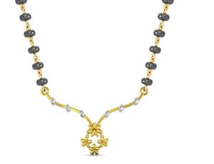 Semi Precious Jewellery - Avsar Real Gold and Diamond Raipur Necklece8