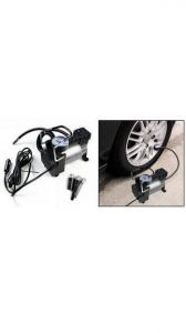 Car Accessories - Air Pump - 12v Electric Metal Air Compressor Pump Tire Inflator For All Car