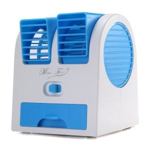 Small & large appliances - Mini Fragrance Air Conditioner Cooling Fan Blue