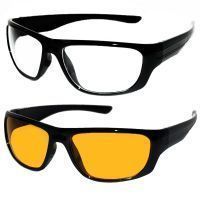 Bike Styling Products - Day & Night Driving Sunglasses Set Of 2