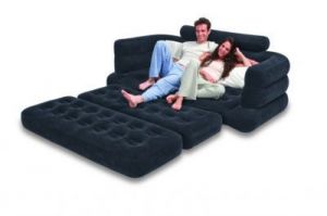 Home Decor & Furnishing - Intex Inflatable Full Size Pull-out Sofa Cum Bed