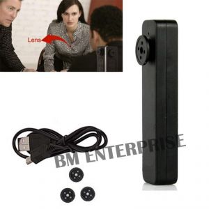 Security Cameras - Spy Mini Button Hy-900 Button Pinhole Hidden Camera With Digital Audio Video Recorder With USB Cable And Four Extra Botton Cover