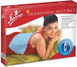 Health & Fitness - Flamingo Flamingo Orthopaedic Heat Belt (regular) Heating Pad