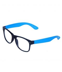 Sunglasses (Unisex) - Wayfarer Style Blue Sunglasses
