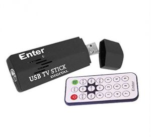 Multimedia - ENTER USB TV Tuner Card Thumb Size With Remote Control