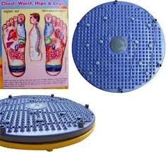 Personal Care & Beauty - 4 In 1 Accupressure Magnetic Pyramid Twister Foot Mat Round