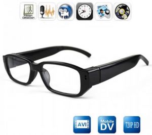 Security equipment - Full HD 1080p Spy Camera Glasses Eyewear