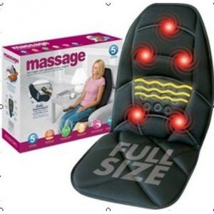 Car Accessories - Unique Car Seat Massager For Full Body Massager Driving Comfort.