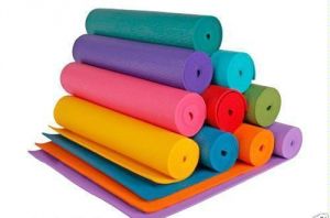 Fitness Accessories - Home Basics Anti Skid Yoga Mat 6mm Thick Washable Fitness Exercise Non-slip Surface
