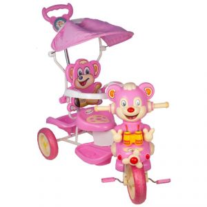 Toys (Misc) - Baby Pink Plastic Tricycle For Kids