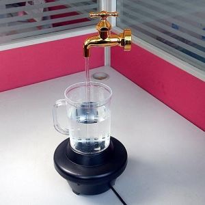 Home Decoratives - Magic Faucet Water Fountain With Night Light