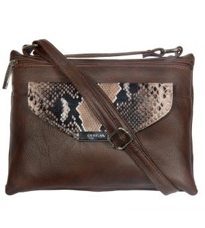 ESBEDA Tan Color Graphic Print Women's Slingbag