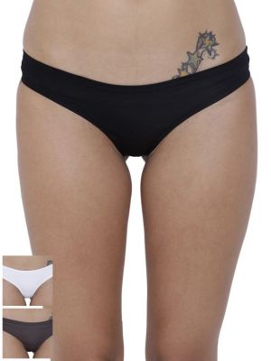 Buy Basiics By La Intimo Women's Amor Love Semiseamless Panty (combo Pack Of 3 ) - ( Code -bcpss020c25f ) online