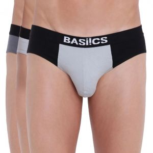 Buy Urbane Lad Brief Basiics By La Intimo (pack Of 3 ) - ( Code -bcsbr12c27a0 ) online