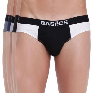 Buy Urbane Lad Brief Basiics by La Intimo (Pack of 5 ) online