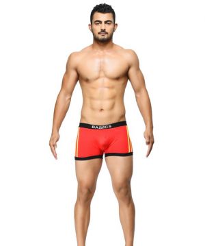 Buy BASIICS - Body Boost Striped Red Trunk online