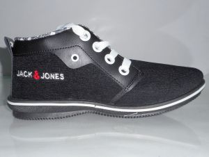 Camro Brown Canvas Sneakers For Men"s
