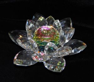 Buy Crystal Lotus Medium Lotus Fengshui Lotus Flower Feng Shui Vastu Kamal Online Best Prices In India Rediff Shopping