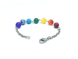 Buy Seven Chakras Crystals Bead Bracelet For Men And Women For Reiki Healing ( Code Chakramtlbr ) online