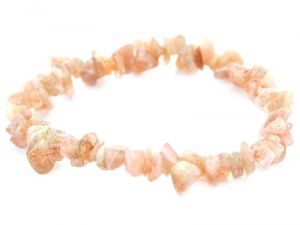 Buy Natural Sun Stone Chip Crystal Bracelet For Men And Women online