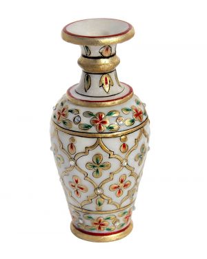 Buy Marble Flower Vase from Rajasthan online