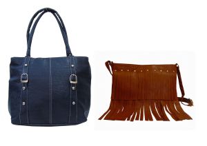 Buy Estoss Blue Handbag And Brown Sling Bag Combo Of 2 online
