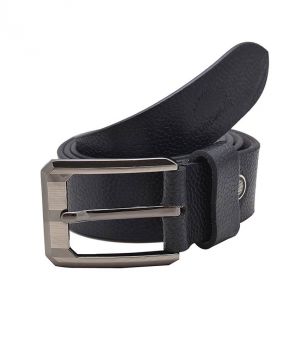 Porcupine Black Pure Leather Formal Belt