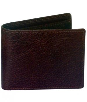 Sondagar Arts Brown Colour Mens Genuine Leather Wallet