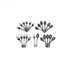 24 Pcs Elegant Stainless Steel Cutlery Set