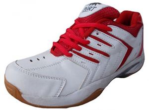 Buy Port Men'S Synthetic Pvc Super Ninja Spark Red Badminton Shoes online