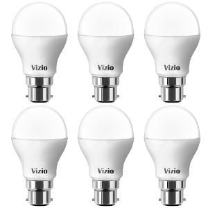 Buy Vizio High Lumens 7 W LED Bulbs Natural White - Pack Of 6 online