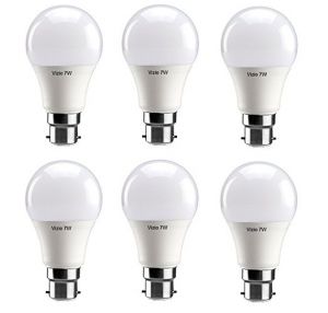 Buy Vizio 7w Premium Quality LED Bulbs Pack Of 6 online