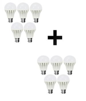 Buy Vizio Combo Of 10 W LED (set Of 5) With 5 W LED Bulbs(set Of 5) online