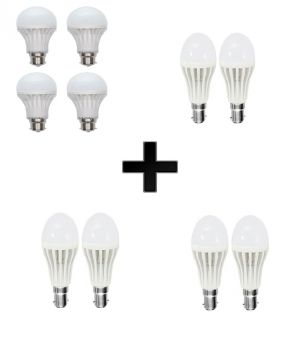 Buy Vizio Combo Of 3w LED Bulbs(set Of 2), 5 W LED Bulbs(set Of 2), 7 W LED Bulbs(set Of 2) With 12 W LED Bulbs(set Of 4) online
