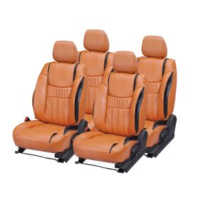 Buy Pegasus Premium Wagonr Car Seat Cover - (code - Wagonr_orange_black_suprime) online