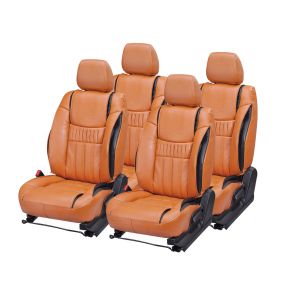 Buy Pegasus Premium Pulse Car Seat Cover - (code - Pulse_orange_black_suprime) online