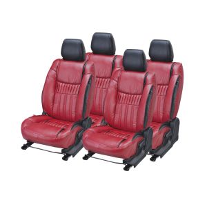 Buy Pegasus Premium Swift Dzire Car Seat Cover - (code - Swiftdzire_maroon_black_suprime) online