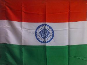 Buy Indian Flag (samnf40x60 Silk) online