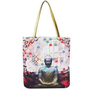 Buy Divine Buddha Canvas Travel Tote Bags online