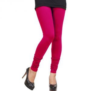 Buy Vivan Creation Women Pretty Stylish Pink Color Comfortable Cotton Churidaar Leggings online