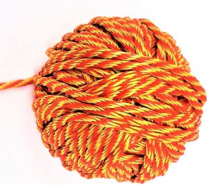 Buy Kuhu Creations Vedroopam Sacred Thread Puja Dhaga, Kalawa,nazar Suraksha. (red Yellow Silky Twin Twist Rope, 5 Mtr). online